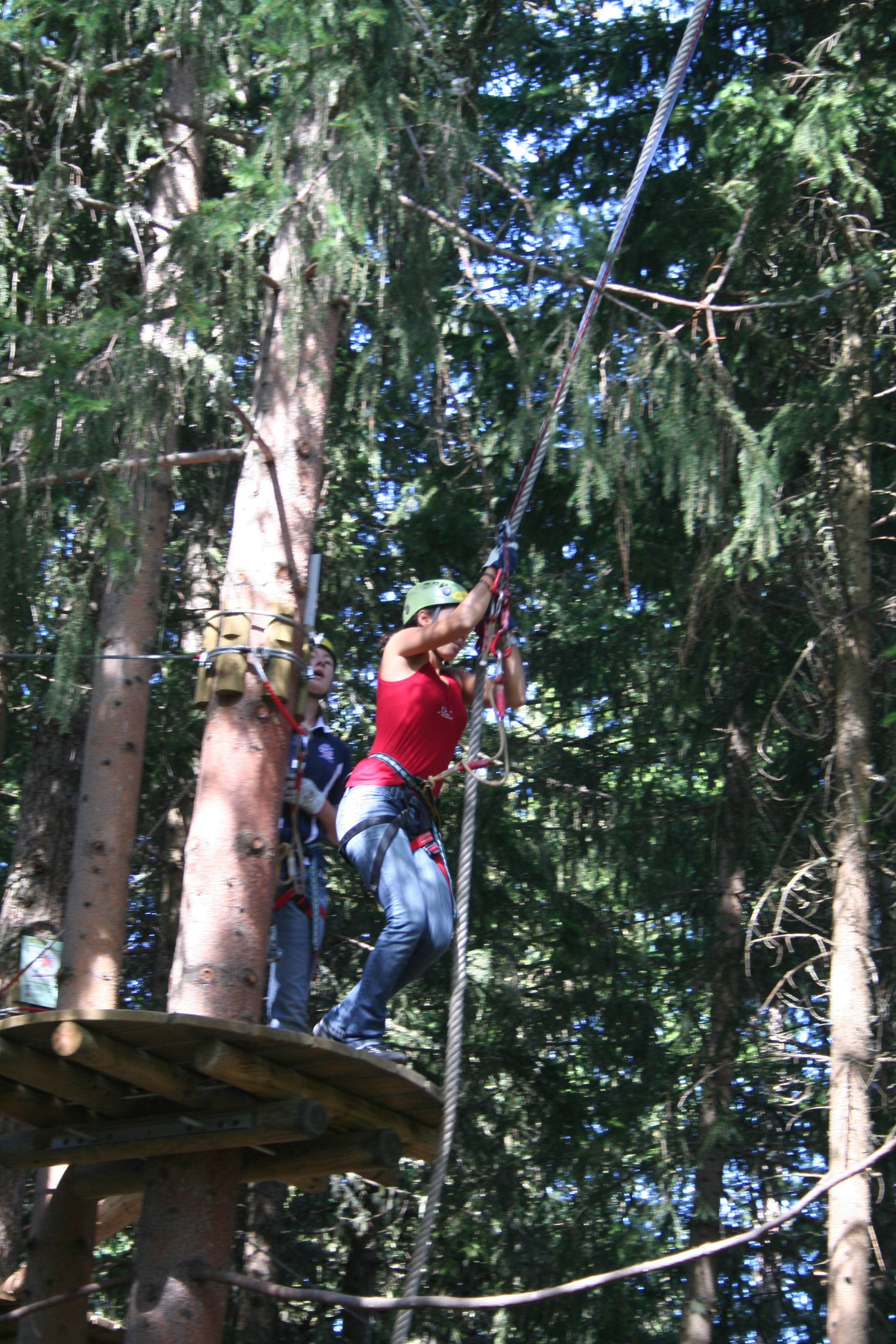 Accro-branches pour tous les niveaux